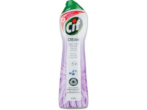 Cif Cream Lila Flower abrazivní čistící tekutý písek 500 ml